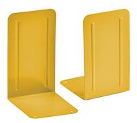 Acrimet Fermalibri in Metallo Premium (Resistente) (Colore Giallo) (1 Paio)
