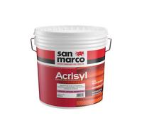 Acrisyl pittura riempitiva acrilsilossanica superlavabile bianca lt 5