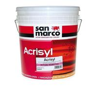 ACRISYL PITTURA RIEMPITIVA pittura acril-silossanica antialga SAN MARCO 14 litri