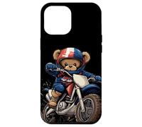 Acrobazia con questo vestito da orsacchiotto da motocross Custodia per iPhone 12 Pro Max