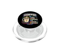 Acronimo di fede cristiana di caffè colorato PopSockets PopGrip per MagSafe