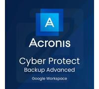Acronis Cyber Protect - Backup Advanced Google Workspace 1 Anno Nuovo Acquisto 5 User