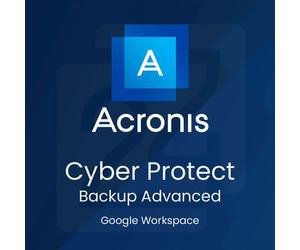 Acronis Cyber Protect - Backup Advanced Google Workspace EDU / GOV 1 Anno Nuovo Acquisto 5 User