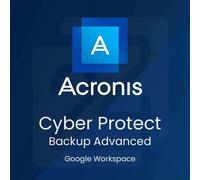 Acronis Cyber Protect - Backup Advanced Google Workspace EDU / GOV 1 Anno Rinnovo 5 User