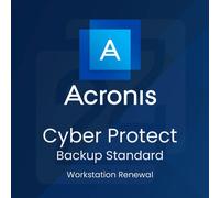 Acronis Cyber Protect - Backup Standard Workstation Renewal 3 Anni