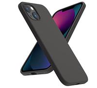 ACRONIX Cover Silicone per iPhone 13 (6.1"), Silicone Liquido Premium, Custodia Protettiva Antiurto a 3 Strati, Case Ultra-Sottile con Fodera in Microfibra per iPhone 13-Grigio Scuro