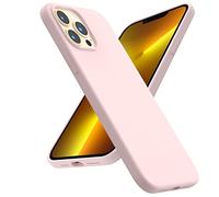 ACRONIX Cover Silicone per iPhone 13 Pro Max(6.7"), Silicone Liquido Premium, Morbido Silicone Custodia Protezione Full Body con Fodera in Microfibra, Cover per iPhone 13 Pro Max-Rosa