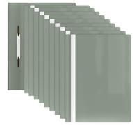 ACROPAQ File di rapporto, confezione da 10 file A4 in PP Pastel Blue - Qualità professionale con elegante trasparenza per l'organizzazione dei documenti - cartella documenti