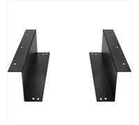 ACROPAQ Staffa di montaggio per cassetto cassa sottobanco - 2 x Binari, Per casse di 33cm, Acciaio resistente, Facile montaggio sotto tavolo o bancone - Registratore di cassa - P0012