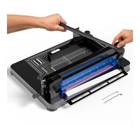 ACROPAQ Taglierina professionale A4 - Tagliacarta per 400 fogli, Con griglia per taglio di precisione - Taglierina per carta, Taglia carta A4