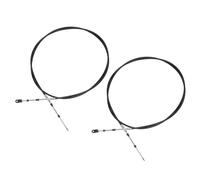 ACROPIX Cavo universale per comando dell'acceleratore per barca marina 300 cm 33C/3300 nero con testa di fissaggio per motore fuoribordo Yamaha, confezione da 2