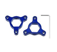ACROPIX Regolatori di precarico per forcella CNC da 17 mm, in lega di alluminio blu, per la maggior parte delle moto, confezione da 2