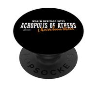Acropoli di Atene Patrimonio dell'Umanità Grecia Souvenir PopSockets PopGrip Adesivo