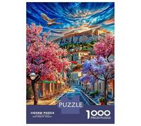 Acropoli di Atene Puzzle Da 1000 Pezzi Per Adulti E Bambini - Puzzle Ad Alta Difficoltà,Giochi Stimolanti Per Tutta La Famiglia 52x38cm/1000pcs