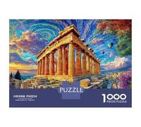 Acropoli di Atene Puzzle Da 1000 Pezzi - Puzzle Ad Alta Difficoltà,Giochi Stimolanti Per Tutta La Famiglia 38x26cm/1000pcs