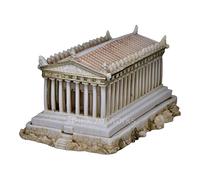 Acropoli Partenone Atene Tempio Atena Greco Cast, Scultura in marmo Patina (invecchiato) / Avorio, Altezza: 16,50 cm, Lunghezza: 32,50 cm