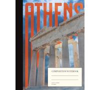 Acropolis of Athens Composition Notebook 120 Blank Lined Pages: Vintage Aesthetic Journal for Notes, School, College, Work, Gift
