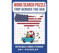 Across America Word Search Puzzle Book: Word Searches with Easy to Read Print about Travel, USA, America and More | 6.9 inces, 110 pages | 50+ puzzles...Gift for Vacations, Holidays and Free Times