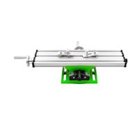 ACROSSPART Tavolo per fresatura multifunzione, tavolo da lavoro, tavolo da lavoro, mini fresa, fresatrice, supporto per trapano da tavolo, 39,5 x 24,5 x 7,8 cm