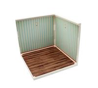 Acrylic 1:12 Scale Parking Lot Diorama For Diecast Car,Stile C