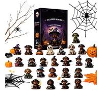 Acrylic 2d Flat Dog Figurines Deliver A Spooky Collectible Touch. This Figu