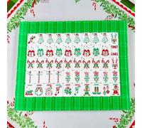 Acrylic American Mahjong Set, 160 Engraved Tiles