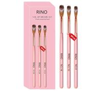 Acrylic Brush, Nails Kolinsky, Extension Manicure Session, 3 pezzi in polvere, Nail Tools for Nail Engraving, Home And Salon Use, 7,87 x 2,36 x 0,79 Inches