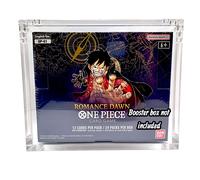 Acrylic Case - Teca Plexiglass One Piece OP01 White Bottom ENG Booster Box