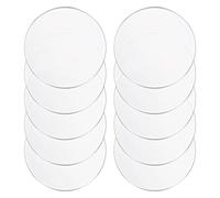 Acrylic Circle Sheets Round Disc 2mm 60-100mm 10-Pack