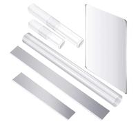 Acrylic Clay Roller - Clay Tools Çlay Roller Tool for DIY | 6 Pieces Ćlay Set Člay Tools with Ŕoller Acrylic Sheet for Ĉlay DIY Shaping Modelling Shaping Sculpting Craft