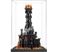 Acrylic Display Case Compatibile con 10333 Set per Der Herr der Ringe: Barad dur Modell, Teca Acrilico Vetrina Display Case Scatola per 10333 - Non Incluso Modello (2MM)