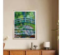 Acrylic Display Case for Lego 31220 Mone /t's Bridge Over The Water LiliesBuilding Kit Clear Display Box Dustproof Wall-Mounted dustproof Storage Compatible with 31220 (Display Case Only)