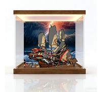 Acrylic Display Case for Lego 71848 Temple Reward Number, Protective and Decorative Model, Dust-Proof Storage, Size: 65X35X55 cm (Tricolor lightbox A)