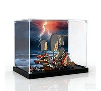 Acrylic Display Case for Lego 71848 Temple Reward Number, Protective and Decorative Model, Dust-Proof Storage, Size: 65 x 35 x 55 cm (Background)