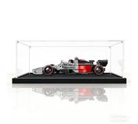 Acrylic Display Case for Lego 77259 F1 Team R26 Speed Car Model Display Box, dustproof Clear Storage Box Compatibile con Lego 77259 (Case Only, No Model) (Black)
