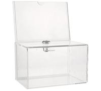 Acrylic Donation Box Urna Elettorale Pubblica Scatola Per Votazione