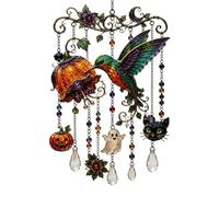 Acrylic Ghost Bird Sun Catcher - Hummingbird Wind Chimes for Outside