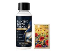 Acrylic Gloss Varnish, 50ml Quick Dry Sealant With , Painters