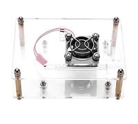 Acrylic PMMA Enclosure Box Protective Case Cooling Fan for 2 3 Model B and Pi b