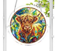 Acrylic Puzzle Suncatcher - 2D Acrylic Window Ornament | Puzzle Sun Catcher Home Accent | for Home Indoor Apartment Living Room Study Room Bedroom Balcony Garden Porch Wall