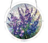 Acrylic Puzzles Suncatcher, Sun Catcher Acrylic Puzzles Double Sided Creative Jigsaw Puzzle Pendant Wall Decor Jigsaw Puzzle Toy for Women Men Mom Birthday, Gift