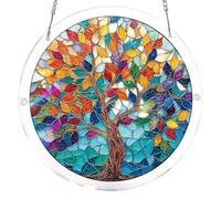 Acrylic Puzzles Suncatcher, Sun Catcher Acrylic Puzzles Double Sided Creative Jigsaw Puzzle Pendant Wall Decor Jigsaw Puzzle Toy for Women Men Mom Birthday, Gift