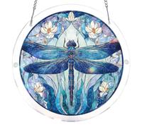 Acrylic Puzzles Suncatcher, Sun Catcher Acrylic Puzzles Double Sided Creative Jigsaw Puzzle Pendant Wall Decor Jigsaw Puzzle Toy for Women Men Mom Birthday, Gift