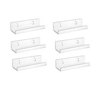 Acrylic Record Display Stand Shelf Clear Wall Mounted Vinyl Record Hol