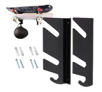 Acrylic Skateboard Mount - Giaccia di Display A Parete A 2 Livelli, Gancio di di Archiviazione Trasparente | Appuntamento da Parete Resistente per, Pattini A Rulli, Mazzi da Skateboar