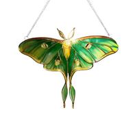 Acrylic Stained Glass Suncatcher - Butterfly Sunflower Light Ornament, 2D Rainbow Maker for Sunlight Display | Decorative Window Hanging for Indoor Outdoor Garden, Bedroom, Door, Balcony, Living Room