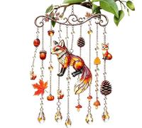 Acrylic Wind Chimes for Oudoors 2D Acrylic Animal Sunlight Catch Decoration