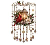 Acrylic Wind Chimes - Garden Sun Catcher Bell, Hanging Outdoor Accent