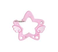 Acrylic Wing Shape Carabiner Keychain Multipurpose Hook Clip for Backpack, Camping & Outdoor Accessories