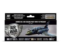 Acrylicos Vallejo- Farb-Set, Armee de l Air, ab 1945 modellismo, 071627
